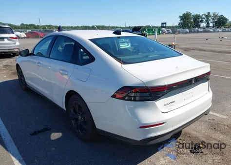 2025 Honda Accord Se из США, поврежденный, VIN 1HGCY1F46SA015476